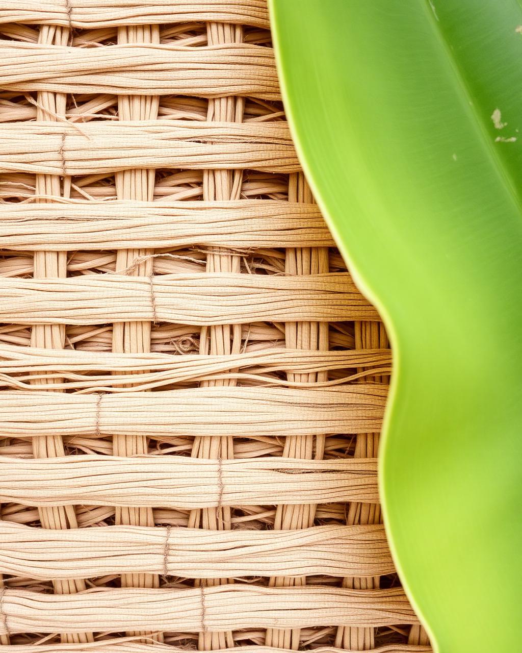 Woven banana fiber
